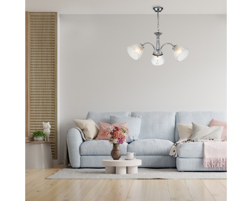 Подвесная люстра Freesia 658/3PL Chrome Escada