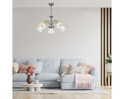 Подвесная люстра Freesia 658/5PL Chrome Escada