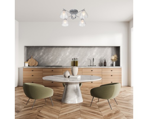 Потолочная люстра Adonis 659/4PL Chrome Escada