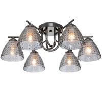 Потолочная люстра Adonis 659/6PL Black Escada