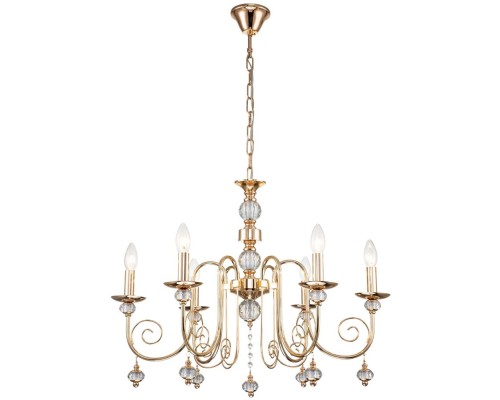 Подвесная люстра Shine 678/6PL Gold Escada