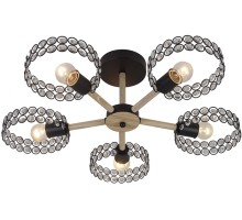 Потолочная люстра Banjo 679/5P Black Escada