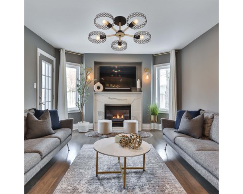 Потолочная люстра Banjo 679/5P Black Escada