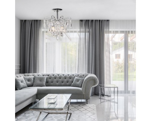 Потолочная люстра Crown 682/4PL Chrome Escada