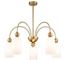 Потолочная люстра ODE 686/5PL Copper Escada