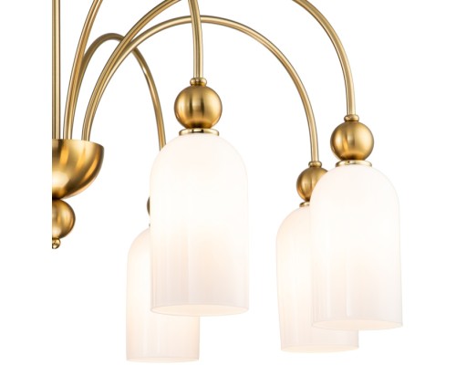 Потолочная люстра ODE 686/8PL Copper Escada