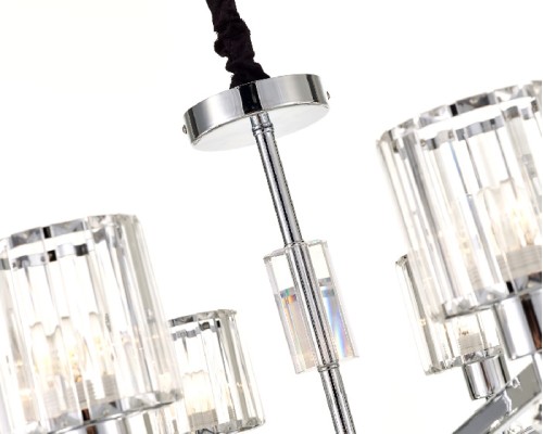 Подвесная люстра  691/8S (Chrome) Escada