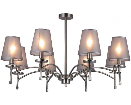 Потолочная люстра Faith 694/8PL Nickel Escada