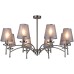 Потолочная люстра Faith 694/8PL Nickel Escada