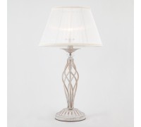 Настольная лампа 01002-01003 01002/1 белый с золотом Eurosvet