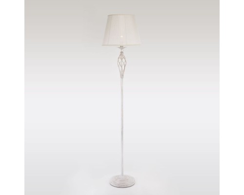 Торшер 01002-01003 01003/1 белый с золотом Eurosvet