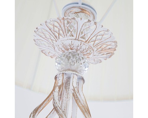 Торшер 01002-01003 01003/1 белый с золотом Eurosvet