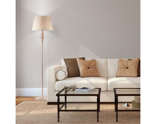 Торшер London 01081/1 белый с золотом Eurosvet