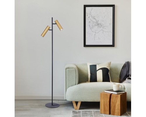 Торшер Barre 01087/2 латунь Eurosvet