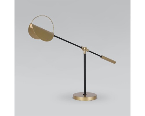 Интерьерная настольная лампа Grazia 01141/1 черный/золото Eurosvet