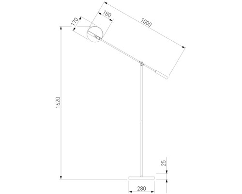 Торшер Grazia 01142/1 золото Eurosvet