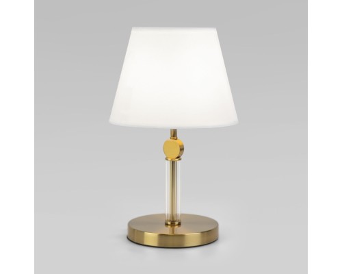 Интерьерная настольная лампа Conso 01145/1 латунь Eurosvet