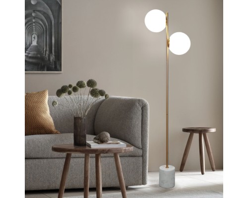 Торшер Marbella 01158/2 латунь Eurosvet