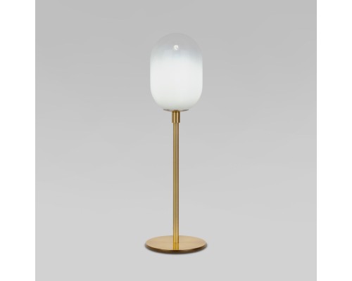 Интерьерная настольная лампа Loona 01161/1 латунь Eurosvet