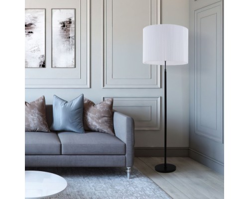 Торшер Notturno 01163/1 черный Eurosvet