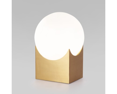 Интерьерная настольная лампа Pax 01167/1 латунь Eurosvet