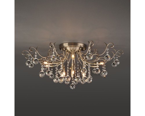 Потолочная люстра Vita 10042/12 античная бронза Eurosvet