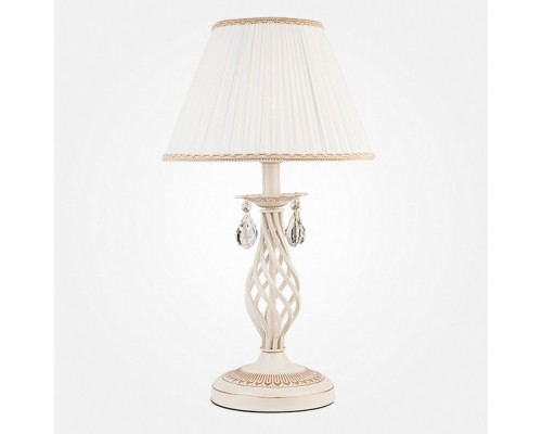 Настольная лампа Amelia 10054/1 белый с золотом Eurosvet