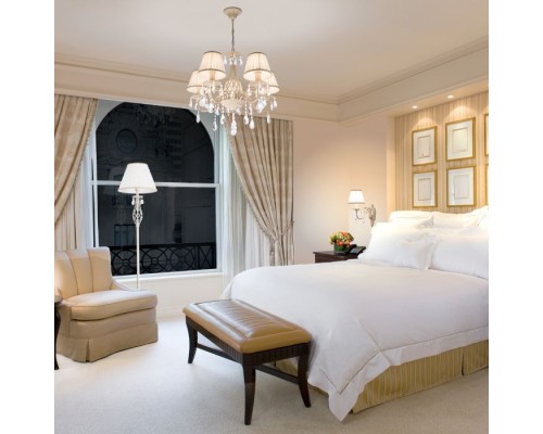 Подвесная люстра Amelia 10054/5 белый с золотом Eurosvet