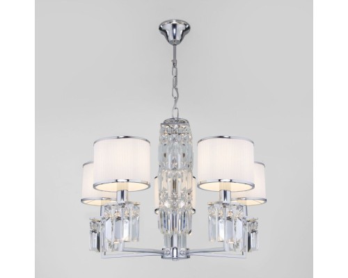 Подвесная люстра Zaffiro 10099/5 хром Eurosvet
