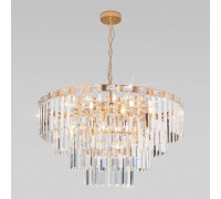 Подвесная люстра Elegante 10130/10 золото Eurosvet