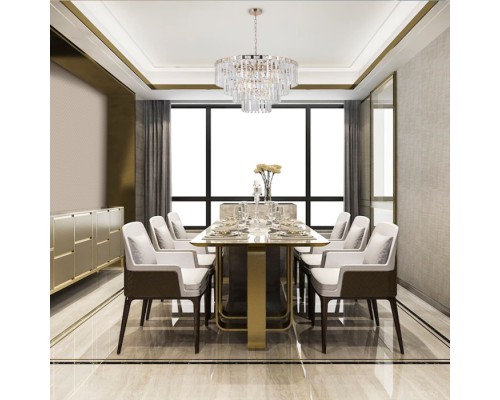 Подвесная люстра Elegante 10130/10 золото Eurosvet