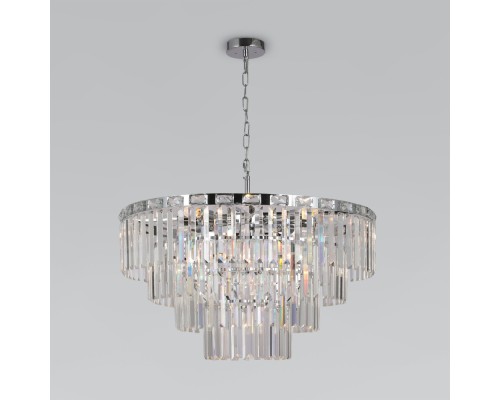 Подвесная люстра Elegante 10130/10 хром Eurosvet