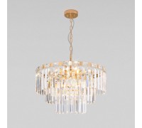 Подвесная люстра Elegante 10130/8 золото Eurosvet