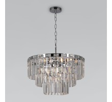 Подвесная люстра Elegante 10130/8 хром Eurosvet