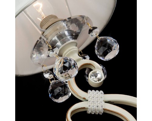 Настольная лампа 12075 12075/1T белый Eurosvet