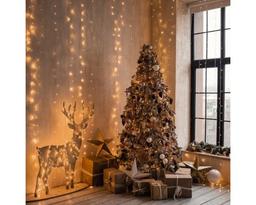 Гирлянда 200-004 теплый белый Eurosvet