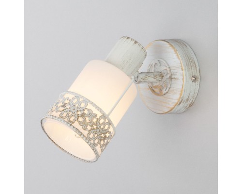 Спот 20025-20026 20025/1 белый с золотом Eurosvet