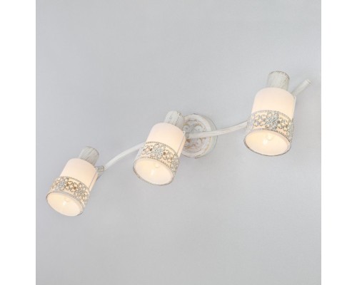 Спот 20025-20026 20025/3 белый с золотом Eurosvet