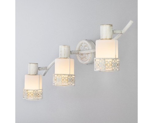 Спот 20025-20026 20025/3 белый с золотом Eurosvet