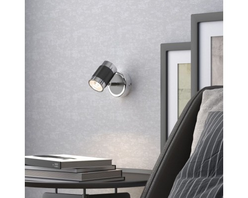 Спот Prime 20058/1 черный Eurosvet