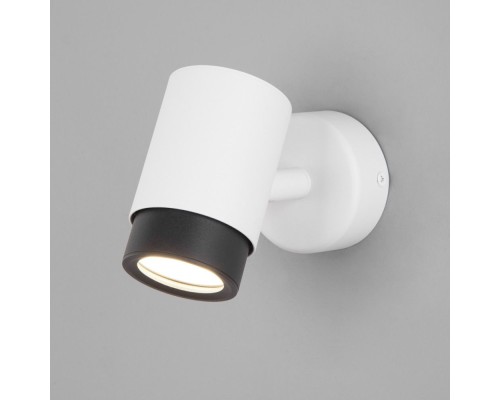 Спот Morgan 20124/1 белый/ черный Eurosvet