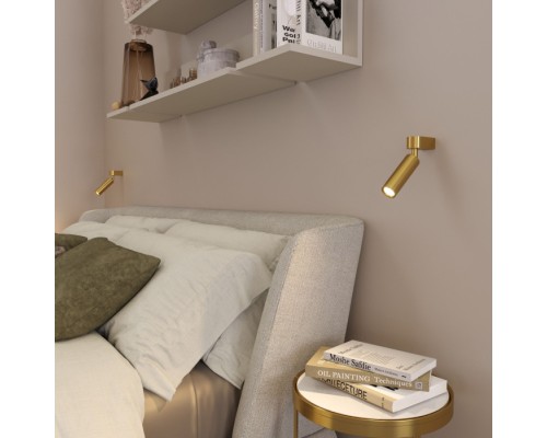 Спот Pitch 20143/1 LED латунь Eurosvet