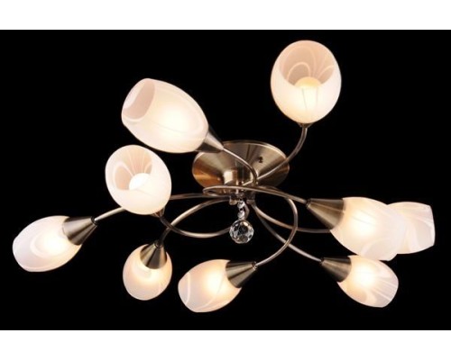 Потолочная люстра 2275 2275/9 античная бронза Eurosvet