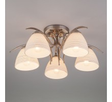 Потолочная люстра Megan 30121/5 сатин-никель Eurosvet