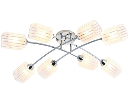 Потолочная люстра Ruby 30125/8 хром Eurosvet