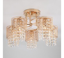 Потолочная люстра Bonnie 30137/5 золото Eurosvet