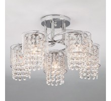 Потолочная люстра Bonnie 30137/5 хром Eurosvet