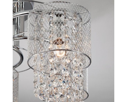 Потолочная люстра Bonnie 30137/5 хром Eurosvet