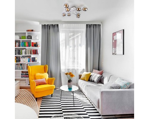 Потолочная люстра Evita 30140/8 хром Eurosvet