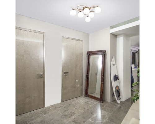 Потолочная люстра Alba 30144/6 античная бронза Eurosvet